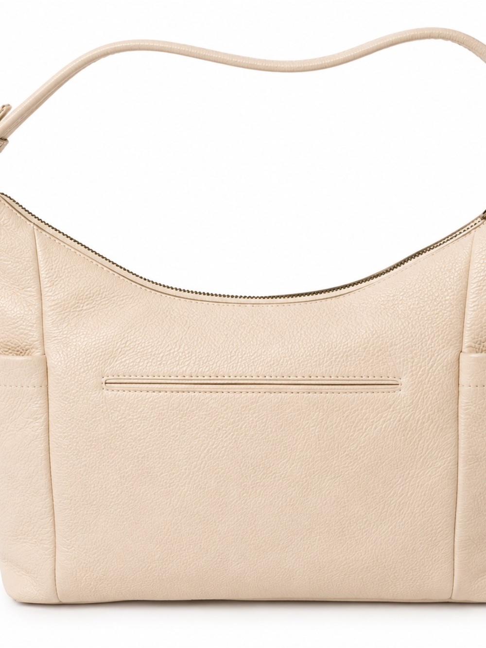 The Sak Keira Cream Pebbled Leather Hobo Shoulder Bag - Picture 2 of 11